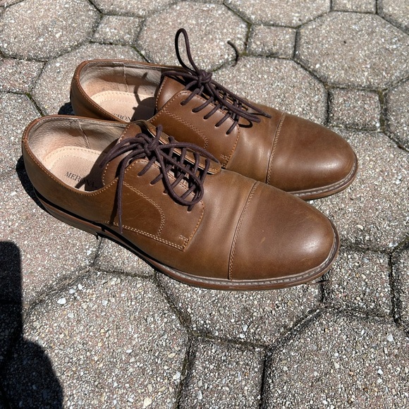 merona brown dress shoes Merona Mens Boyd Shoes